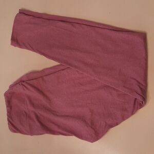 Lularoe heathered purplish pink one size leggings